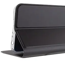 Шкіряний чохол-книжка GETMAN Elegant (PU) для Oppo A17k Чорний - мініатюра 4