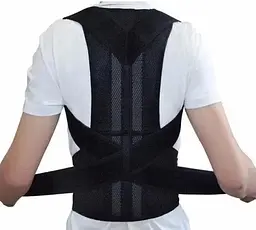  Ортопедичний коректор постави XXL: 110–125 см Idea Back Support Belt для спини та виправлення кривизни хребта, подвійна фіксація - мініатюра 5