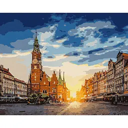 Картина за номерами "Чарівний Вроцлав" Ideyka KHO3608 40х50см