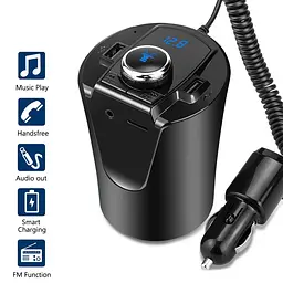 FM-трансмітер з вбудованим мікрофоном XPRO H26 (3778_257) - мініатюра 5