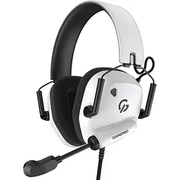 Навушники HF Stereo GamePro Genesis Mercury USB White (HS120W) UA