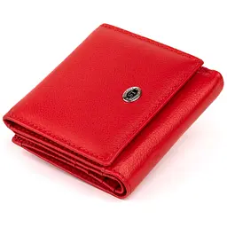 Жіночий шкіряний гаманець ST Leather 10х9х1,3 см acs0015753