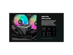 Водяне охолодження Deepcool Mystique 240 ARGB Black (R-LX550-BKADSNC-G-1) - мініатюра 7