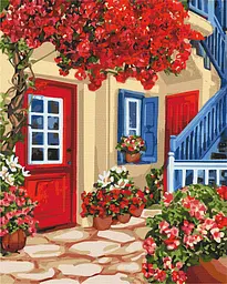 Картина за номерами "Гуляючи вуличками" KHO 3581 40x50 см