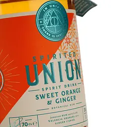 Ром Spirited Union Sweet Orange & Ginger Botanical Rum 38% 0.7 л - мініатюра 3