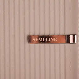 Валіза Semi Line 24 дюйми (M) дюйми (M) Champagne (T5666-4) - мініатюра 9