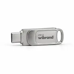 Флеш-накопичувач Wibrand USB 3.2 Gen1 Bee 256GB USB Type-A/USB Type-C Silver (WI3.2TC/BE256TC039S) - мініатюра 3