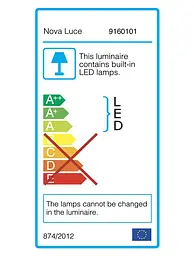 Вуличний світильник Brin NOVA LUCE 9160101 - мініатюра 10