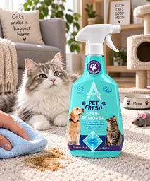 Плямовивідник для тварин Astonish Pet Fresh - засіб для видалення плям та запахів сечі блювоти й інших забруднень 750 мл - мініатюра 3