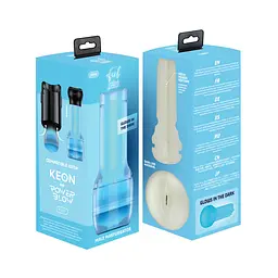 Мастурбатор Kiiroo Feel Glow PBC, сумісний з PowerBlow, Control та Keon, світиться в темряві - мініатюра 8