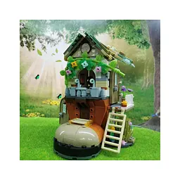 Конструктор LOZ mini Хижина гномів без фігурок (1226) - мініатюра 6
