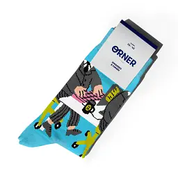 Набір шкарпеток ORNER x Maliunok «Трудові будні» 36-40 - мініатюра 8
