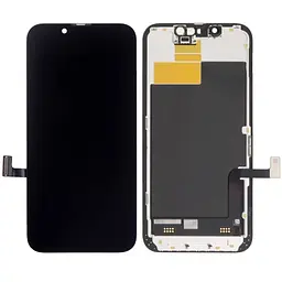 Дисплей iPhone 13 mini чорний, оригінал PRC переклеєне скло