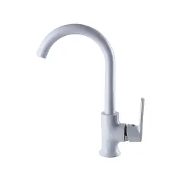 Змішувач для кухні Globus Lux Laguna GLA-0203SL-7-WHITE - мініатюра 5
