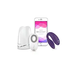 Вібратор для парного використання We-Vibe Chorus фіолетовий We-vibe SO6923 90141 - мініатюра 6
