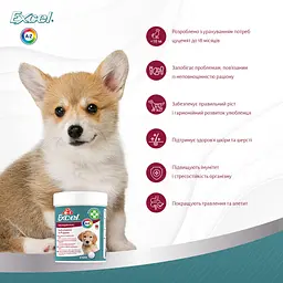 Вітаміни для собак 8in1 Excel Multi Vit-Puppy 100 таблеток (660433 /108634) - мініатюра 5