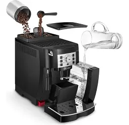 Кавомашина автоматична Delonghi Magnifica S ECAM 22.112.B Black UA - мініатюра 3