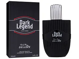 Туалетна вода для чоловіків Shirley May Deluxe Dark Legend 100мл (MM39112) - мініатюра 2