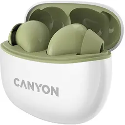 Навушники Canyon TWS-5 Green CNS-TWS5GR - мініатюра 2