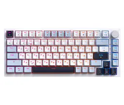 Клавіатура ігрова механічна GamePro GPMK-160-BL Warden Genesis Red Outemu Swithes Hot-Swap White-Blue