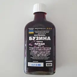 Настоянка на плодах бузини чорної 200 мл