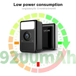 IP відеокамера SJCAM S1, JPG, 4M, 2.4GHz, LED + infrared, MP4 - мініатюра 9