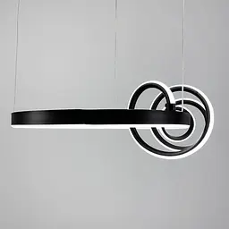 Підвісна LED люстра з кріпленням у двох точках Ø 45 см | Арт. BF 14-500 | Line F - мініатюра 3