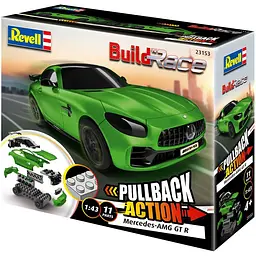 Збірна модель Revell Mercedes-AMG GT R, Green Car, рівень 1, масштаб 1:43, 10 деталей (RVL-23153)