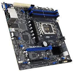 Материнська плата ASUS P13R-M (P13R-M) (Socket 1700, Intel C262, Micro-ATX) - мініатюра 2