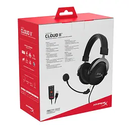 Навушники HyperX Cloud II Gun Metal (KHX-HSCP-GM / 4P5L9AA) - мініатюра 6