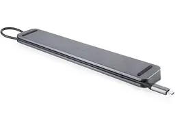 Мультипортовий адаптер REAL-EL CQ-1000 Space Grey (EL123110005) - мініатюра 4