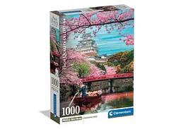 Пазл Clementoni High Quality Collection: Замок Хімедзі навесні, Японія (High Quality Collection - Himeji Castle In Spring Puzzle - 1000 pcs.), 1000 ел. (39982)