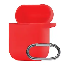 Чохол Silicone Case 1,2mm for AirPods 1/2 Red