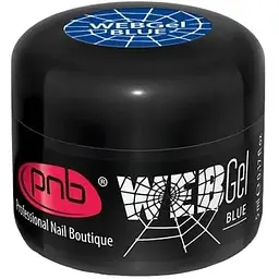 Гель павутинка PNB UV/LED Web Gel Blue 5 мл - мініатюра 2