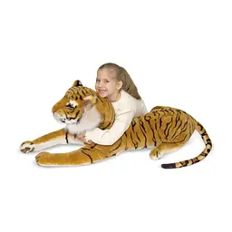 М'яка іграшка Melissa&Doug Гігантський плюшевий тигр, 1,8 м (MD12103) - мініатюра 2