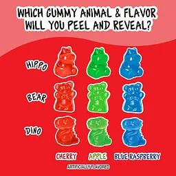 Жувальні цукерки Amos Juicy Drop Gummy Mystery Cube Original 142г - мініатюра 4