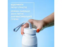 Термопляшка Tefal BeYou Twist Screw Lid 500 мл Blue (N2194010) - мініатюра 7