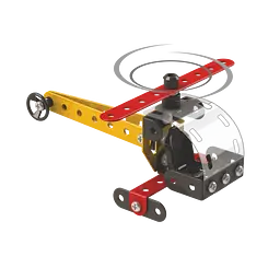Конструктор Zephyr Mechanix Basic металевий розвивальний 90 елементів 6 моделей - мініатюра 6