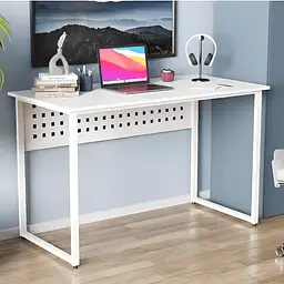 Комп'ютерний стіл Ferrum-decor Майк 75x140x60 білий ДСП Білий 16мм (FRD-101317)
