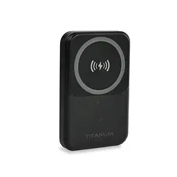 Повербанк з бездротовою зарядкою 10000mAh Titanium MA02 22.5W Black (TPB-MA02-B) - мініатюра 5