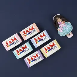 Пластика Jam Clay Зефір (Білий) 20 г ROSA Talent (4823098511625) - мініатюра 6