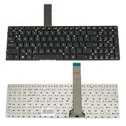 Клавіатура для ноутбука ASUS (K55 K75A K75VD K75VJ K75VM U57) rus чорний без фрейма