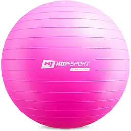 Фітбол Hop-Sport 55см маджента + насос
