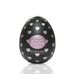 Мастурбатор-яйце Tenga Egg Lovers (сердечки) - мініатюра 1