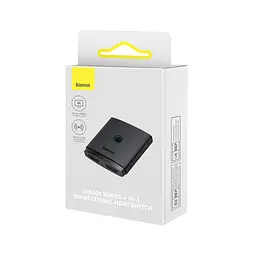 Перемикач Baseus AirJoy Series 2-in-1 Bidirectional двосторонній HDMI Switch - мініатюра 4
