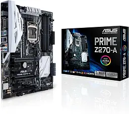 Материнська плата ASUS Prime Z270-A (Prime Z270-A) (Socket 1151, Intel Z270, ATX) Б/в - мініатюра 6