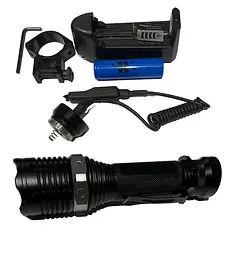 Ліхтарик BL-QC 1890 Рolice 5W метал АКБ 