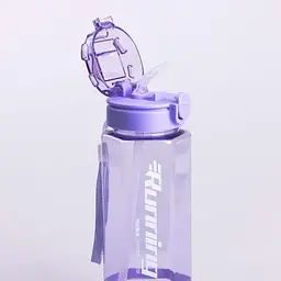 Пляшка для води Yiwu Running 760 мл з ремінцем, фіолетовий HP-14-48V - мініатюра 5