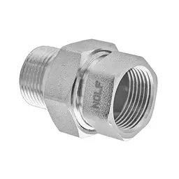 Згін американка Nolf NFC.511-10 - 1" прямий нікельований NF3232