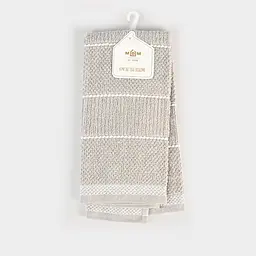 Кухонний рушник МВМ My Home Традиції 40х60 см сіро-білий (KT-11 M GRAY/WHITE) - мініатюра 2